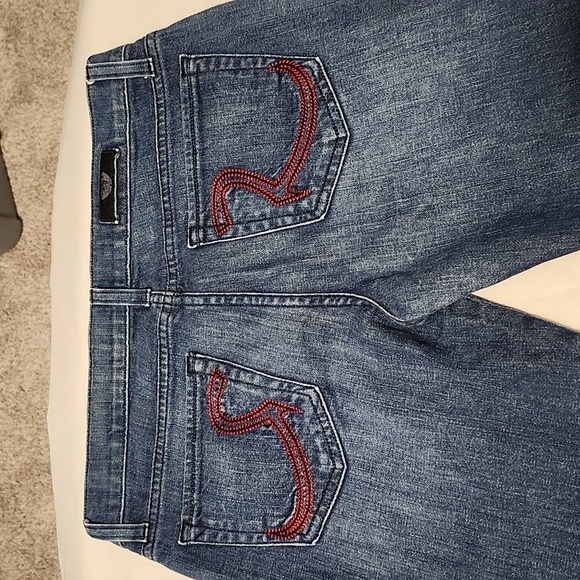 Women's Size 29 Rock & Republic Stella Straight Leg Jeans - Picture 4 of 10